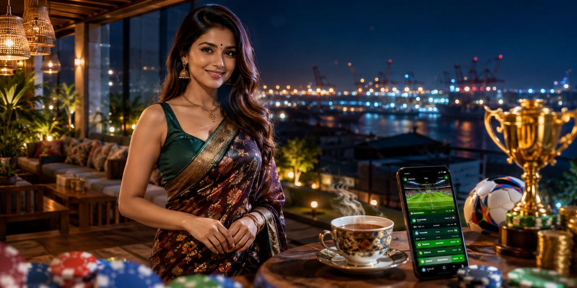 খুলনায় বাংলাদেশি মডেলের ফুটবল বেটিং উপভোগের দৃশ্য
