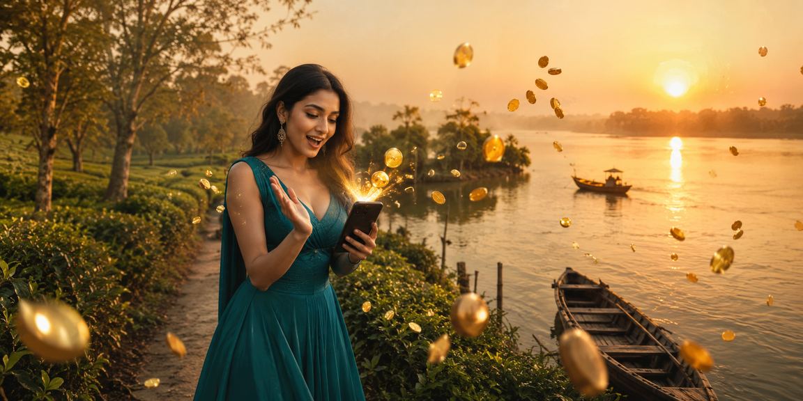 সুন্দরবনের চা বাগানে লটারি উৎসব